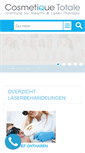 Mobile Screenshot of cosmetique-totale.nl